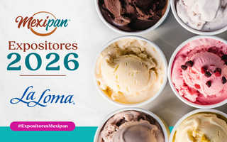 La Loma llega a Mexipan para enriquecer tus productos de repostería y heladería.