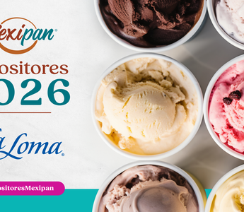 La Loma llega a Mexipan para enriquecer tus productos de repostería y heladería.