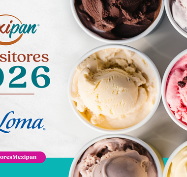 La Loma llega a Mexipan para enriquecer tus productos de repostería y heladería.